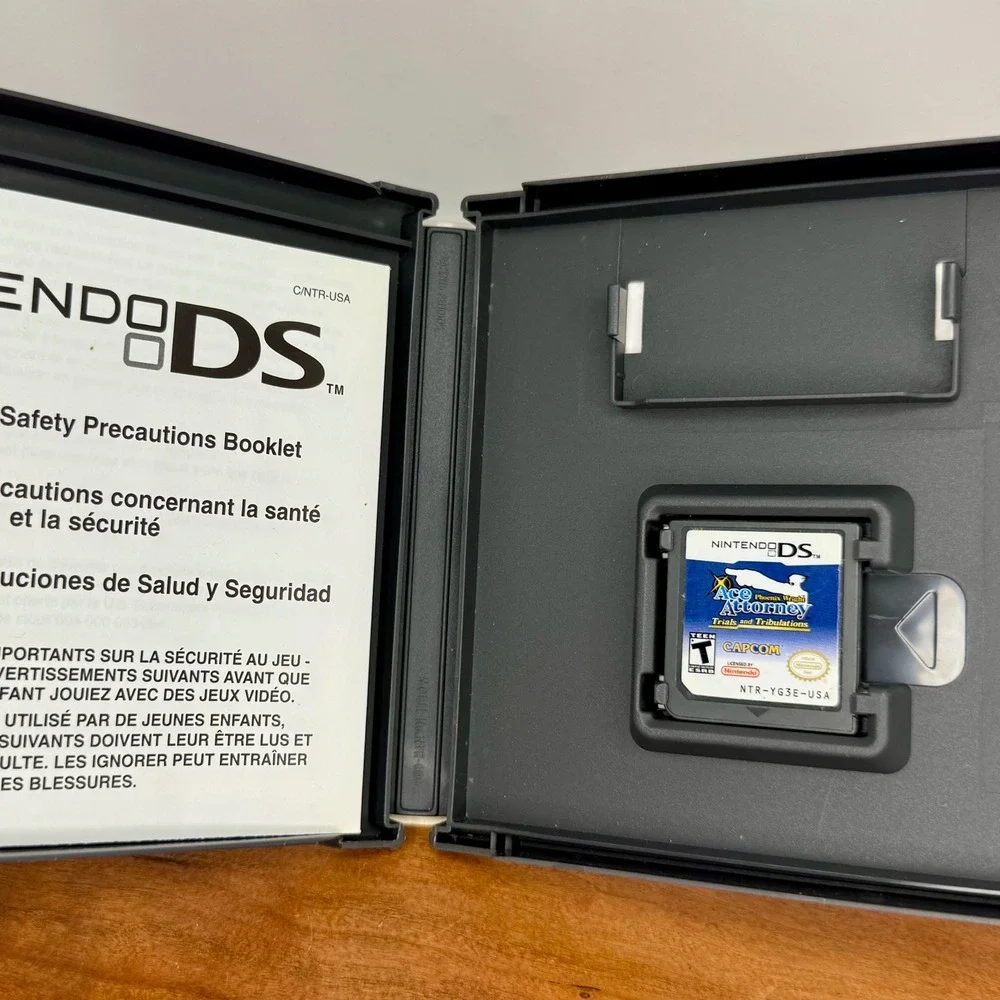 Phoenix Wright Ace Attorney Nintendo DS Game and Box NO Manual